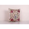 Vintage Embroidery Suzani Silk Pillow Fashioned from a Mid-2 | Cushion in Pillows by Vintage Pillows Store
