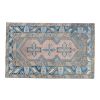 Vintage Hand Knotted Turkish Oushak Carpet | Area Rug in Rugs by Vintage Pillows Store. Item composed of cotton and fiber