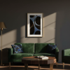 Dark V | Abstract Shadow & Light Wall Art Print | Photography by Ava Bock Art