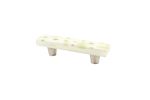 Terrazzo Tea Green 3" CC Pull | Hardware by Windborne Studios. Item made of synthetic
