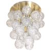 Alan Mizrahi QZ6618 Smooth Glass | Flush Mounts by Alan Mizrahi Lighting Design