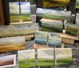 2021 3 Part abstracted landscape | Oil And Acrylic Painting in Paintings by Caroline Adams