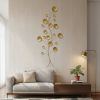 "Gold Coast" | Sand Dollar Wall Sculpture | Sculptures by Lago Luna Studio