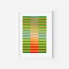 Boston Stripe Colour Study Print | Prints in Paintings by Amelia Coward