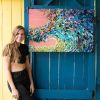 Heavy Texture Wave Custom Painting | Oil And Acrylic Painting in Paintings by Monika Kupiec Abstract Art. Item made of canvas with synthetic