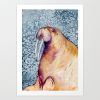 Chubs | Prints by Brazen Edwards Artist. Item composed of canvas and paper