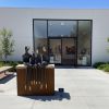 Family of Four outdoor bronze sculpture | Sculptures by YENNY COCQ