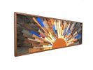 Burning Daylight | Wall Sculpture in Wall Hangings by StainsAndGrains. Item made of wood compatible with contemporary and industrial style