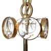 Alan Mizrahi QZ7850 Crown Brass | Chandeliers by Alan Mizrahi Lighting Design