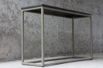 Modern Metal & Wood Console Table | Tables by Hazel Oak Farms. Item made of wood with metal