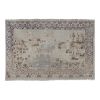 Mid 20th century Art Deco Pictorial Turkish Oushak Rug | Area Rug in Rugs by Vintage Pillows Store. Item made of cotton with fiber
