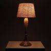 The Nirvana Table Lamp | Lamps by Home Blitz. Item composed of fabric and metal in rustic style