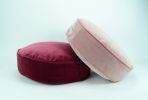 round velvet cushion // round velvet floor pillow // round | Pillows by velvet + linen