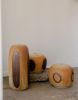 H: 7" w: 7" | Vase in Vases & Vessels by SKOBY JOE CERAMICS. Item made of stoneware