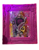 Cosmic Cat On Candy Rock | Mixed Media by Heirloom Wild by Candace Marquette