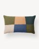 Patchwork Lumbar Pillow - Forest | Pillows by MINNA