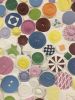 Button Box 20"x20" | Mixed Media in Paintings by Emeline Tate. Item composed of synthetic