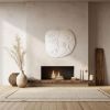 Irregular 3D Painting - Unique Relief Wall Art - Sculptural Plaster Hanging - Textured Wall Decor - Minimalist Artwork - Handmade Gift | Wall Sculpture in Wall Hangings by Vaiva Art Atelier