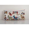 Vintage Long Animal Suzani Pillow Cover, Camel Motif Tribal | Cushion in Pillows by Vintage Pillows Store