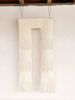 Portal | White | Macrame Wall Hanging in Wall Hangings by Dörte Bundt. Item made of birch wood with cotton works with coastal style