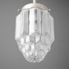 Art Deco Pendant Light - Skyscraper Shade - Model No. 5492 | Pendants by Peared Creation. Item composed of brass and glass