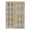 Decorative Embroidered Diamond Pattern Kilim Rug for Home | Area Rug in Rugs by Vintage Pillows Store. Item composed of wool and fiber