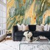 Gary Green Jasper | Wallpaper in Wall Treatments by Brenda Houston. Item made of paper
