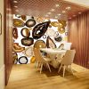 Agate Slices | Wallpaper in Wall Treatments by Wallcovetings by Brenda Houston. Item made of fabric & paper