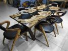 Special Tree Smoke Epoxy Table, Luxury Furniture Vivid Edge | Dining Table in Tables by LuxuryEpoxyFurniture. Item composed of wood & synthetic
