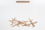 Infinity M Lux | Chandeliers by Next Level Lighting. Item composed of oak wood