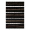 1970s Vintage Goat Hair Turkish Kilim Blanket Rug | Area Rug in Rugs by Vintage Pillows Store. Item made of fabric