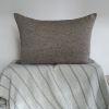 Brown, Grey, & Cream Woven Blend Dutch Euro Set of 2 - 26x36 | Pillows by Vantage Design