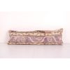 Vintage Turkish Oushak Rug Pillow, Faded Purple Kurdish Boho | Cushion in Pillows by Vintage Pillows Store