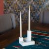 Candlestick Holder Set | Candle Holder in Decorative Objects by Pretti.Cool. Item composed of concrete and glass