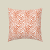 Pillow Sham Ceplok, Cinnamon | Pillows by Philomela Textiles & Wallpaper. Item composed of fabric