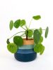 Blue Sunset Handmade Planter | Vases & Vessels by Mineral Ceramics | Synthesis in Pittsburgh