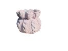Blush Ruffle Knit Planter | Vases & Vessels by RAW & UNIQ
