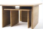 "Arch Nesting" Coffee Tables | Tables by THE IRON ROOTS DESIGNS. Item composed of oak wood