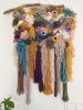 L Woven coral reef wall decoration | Macrame Wall Hanging in Wall Hangings by Awesome Knots. Item composed of wood and cotton