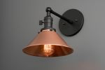 Copper Wall Sconce - Model No. 3362 | Sconces by Peared Creation. Item composed of copper