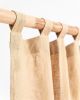 Tab Top Linen Curtain Panel (1 Pcs) | Curtains & Drapes by MagicLinen. Item made of fabric