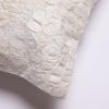 Natural Mulberry Silk Lumbar Throw Pillow - 12"x24" | Pillows by Tanana Madagascar. Item composed of fabric