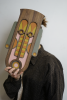 Modern African Mask #40 | Wall Sculpture in Wall Hangings by Umasqu