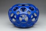 Openwork Orb Vessel | Ornament in Decorative Objects by Lynne Meade. Item made of stoneware