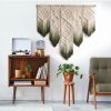 Geometric Macrame Wall Hanging - ISA | Wall Hangings by Rianne Aarts. Item made of cotton with fiber