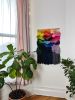 BIG BRIGHT RAINBOW woven wall hanging | Macrame Wall Hanging in Wall Hangings by Nova Mercury Design. Item composed of fiber