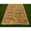 Vintage Zeki Müren Rug With a Modern Design - Turkish Art | Area Rug in Rugs by Vintage Pillows Store. Item made of cotton with fiber