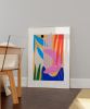Hues Of Happiness Art Print 3 | Prints by Britny Lizet. Item composed of paper compatible with boho and contemporary style