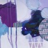 Purple Passion Collection | Mixed Media in Paintings by Kathy Ferguson Art