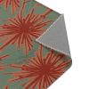Flower Power Area Rug – Coral | Rugs by Odd Duck Press. Item made of fiber